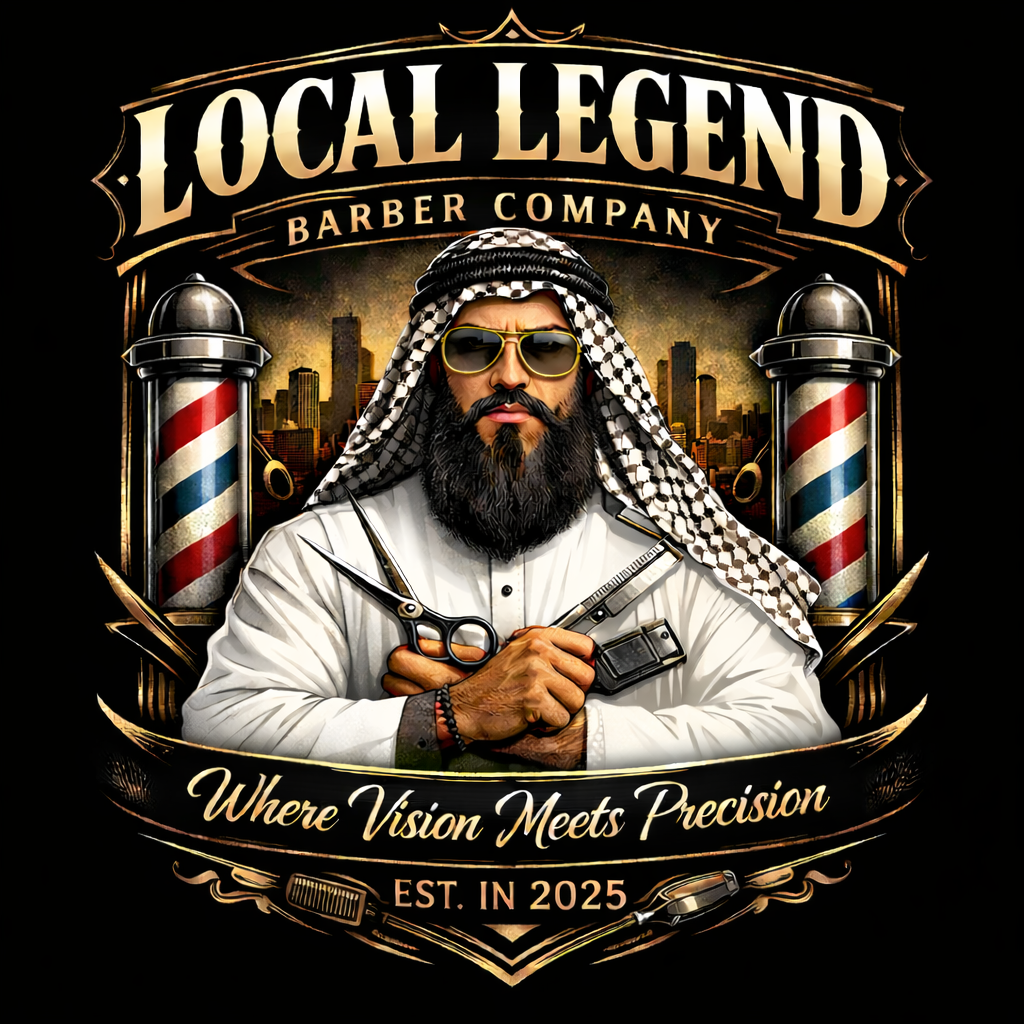 Local Legend Barber Co. Logo